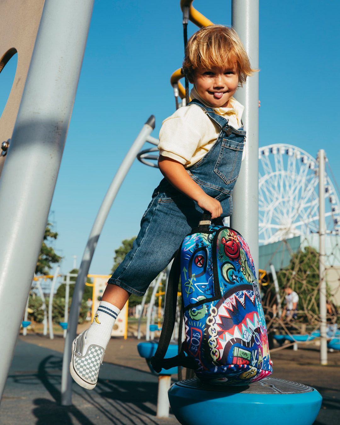 SPLIT SCRIBBLES BACKPACK - Image 6