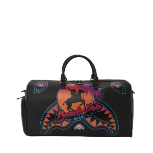 MIAMI BEACH POLO COLLAB DUFFLE (BLACK)