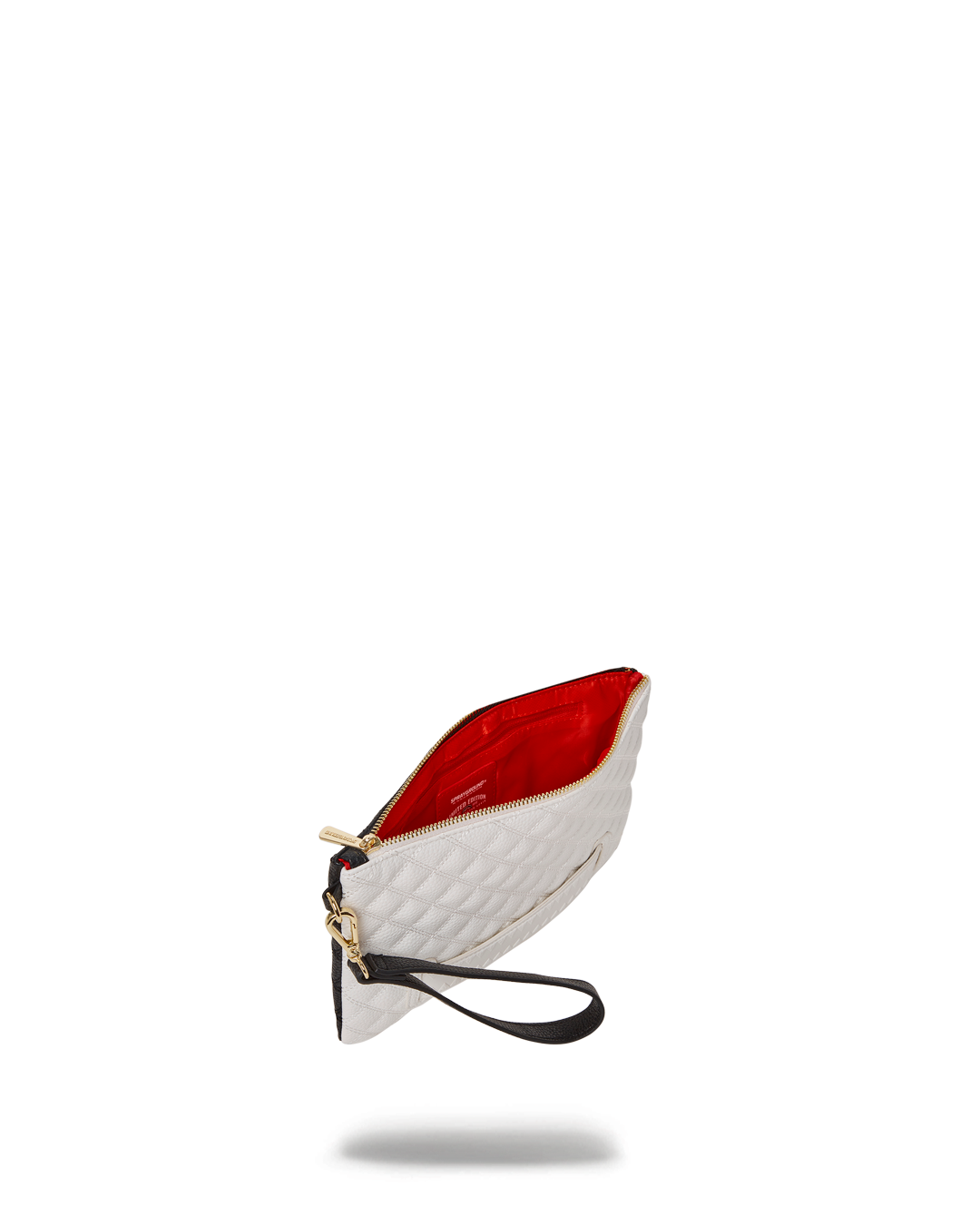 LEVELED UP SPLIT QUILT SHARK CROSSOVER CLUTCH - Image 6