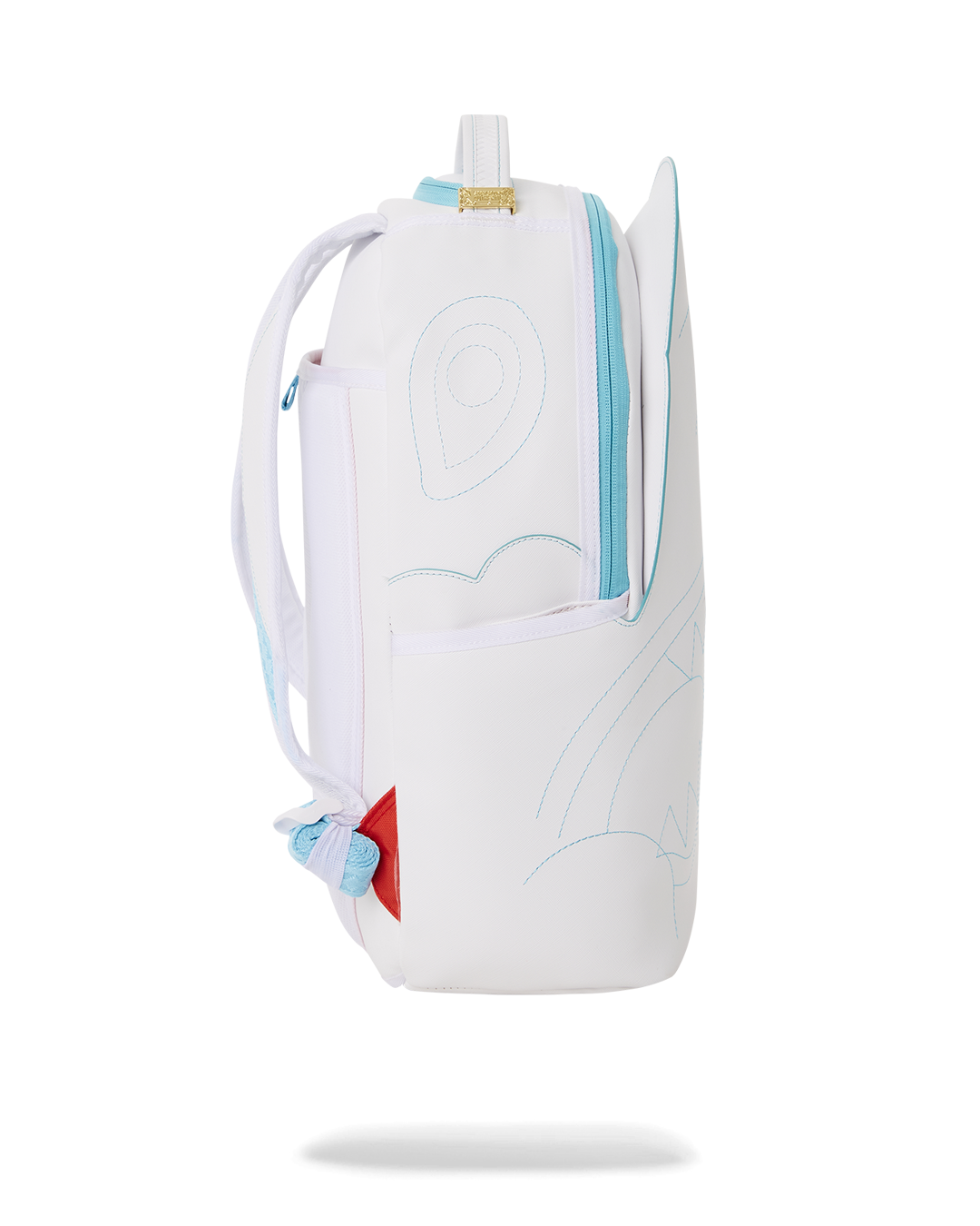 CLOUDY WITH A CHANCE OF SHARK BACKPACK (DLXV) - Image 5