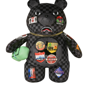 GLOBAL MOGUL UNLIMITED MILES MONEYBEAR TEDDYBEAR BACKPACK
