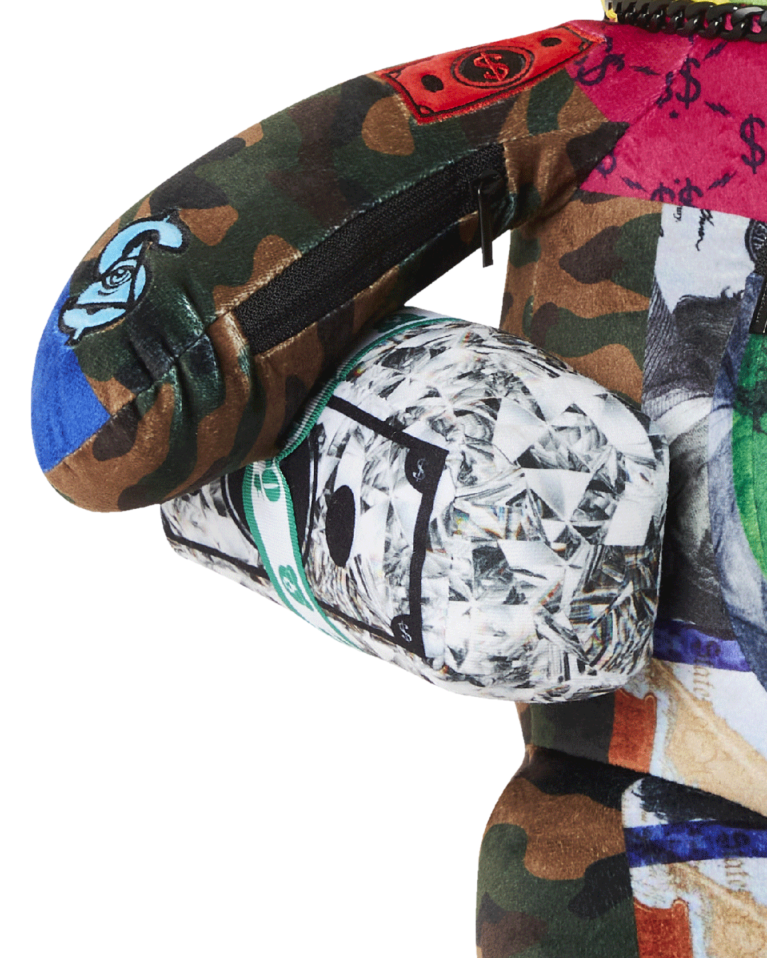 SHARK MASTERPIECES MONEYBEAR TEDDYBEAR BACKPACK - Image 12
