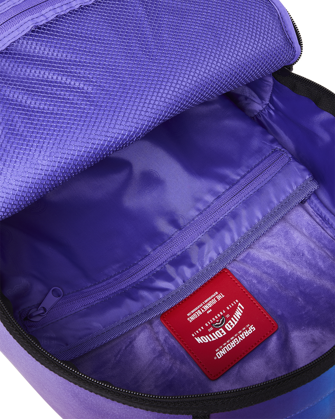 SHARK CENTRAL ALL STAR (BLUE IRIDESCENT) BACKPACK - Image 12