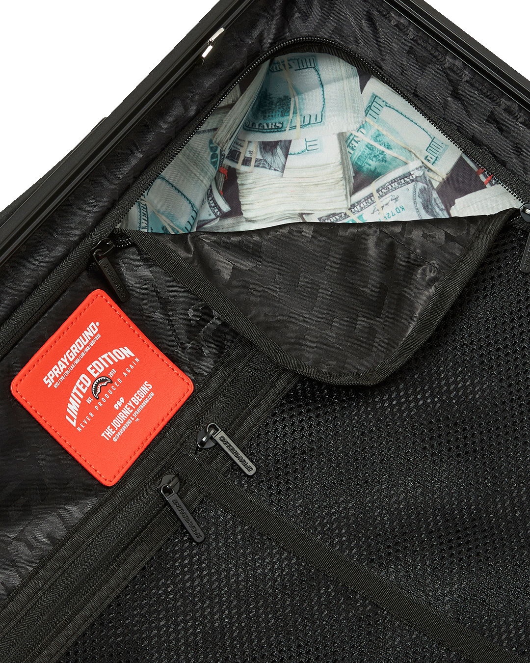 SHARKS IN PARIS BLUR EFFECT CARRY-ON LUGGAGE - Image 15
