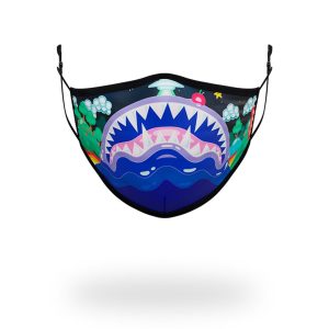 KIDS FORM FITTING MASK: ASTRO BUBBLE