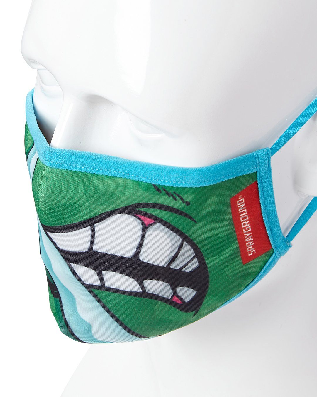 ADULT TMNT: LEONARDO SHARK FORM FITTING FACE-COVERING - Image 3
