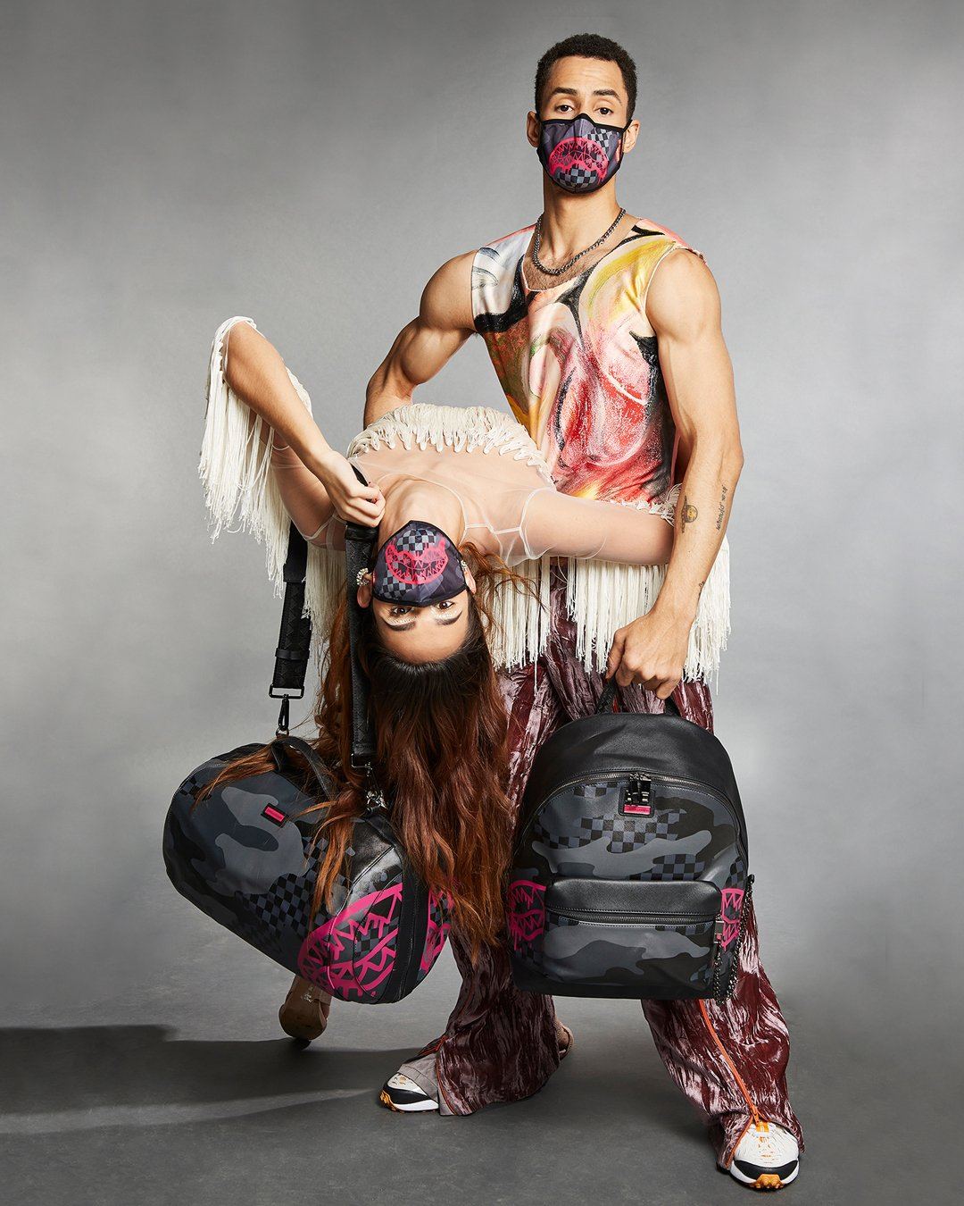 3AM PINK DRIP FACE MASK - Image 7