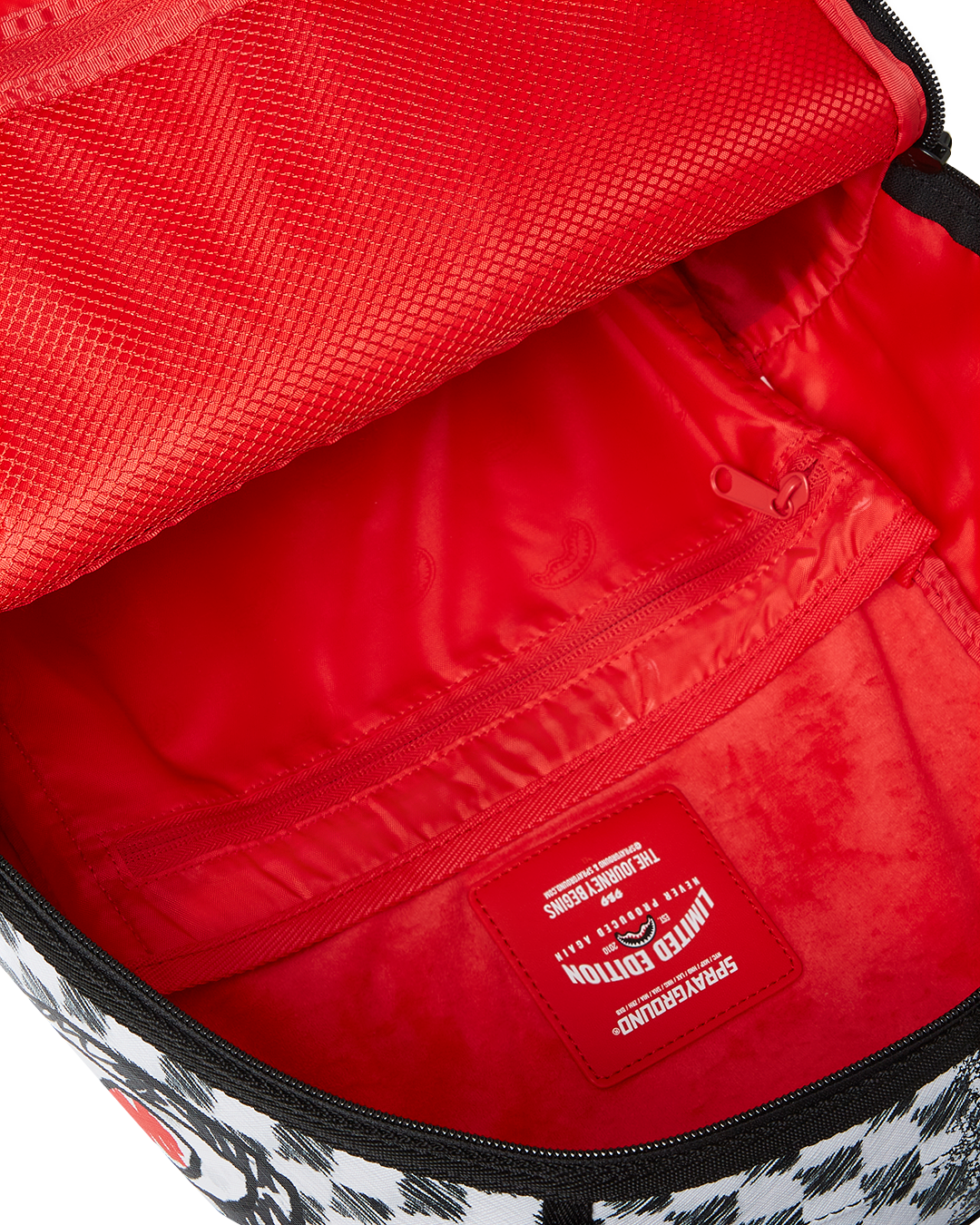 SCRIBBLE DRIBBLE CHECK BACKPACK - Image 15
