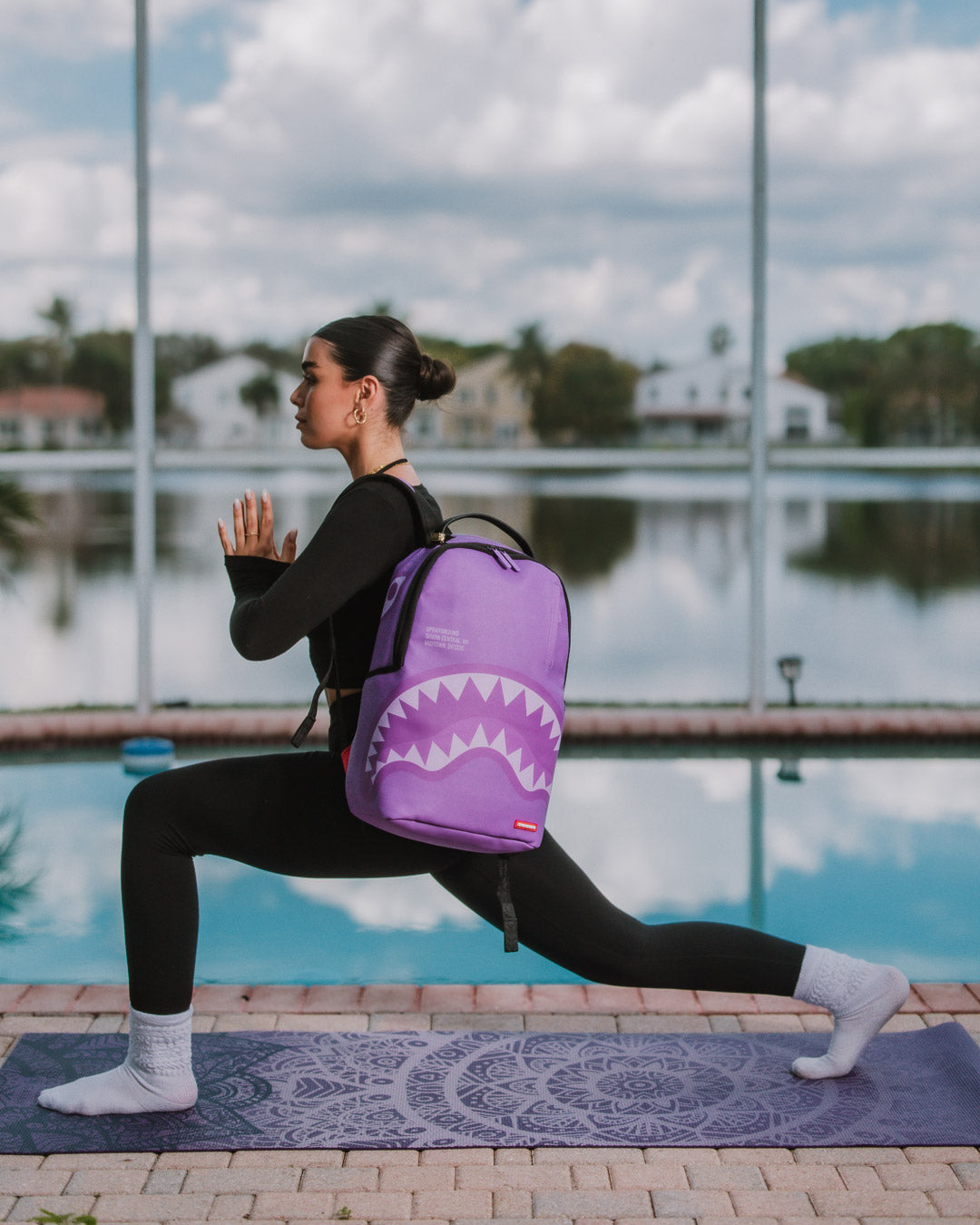 SHARK CENTRAL PURPLE VENOM BACKPACK - Image 6