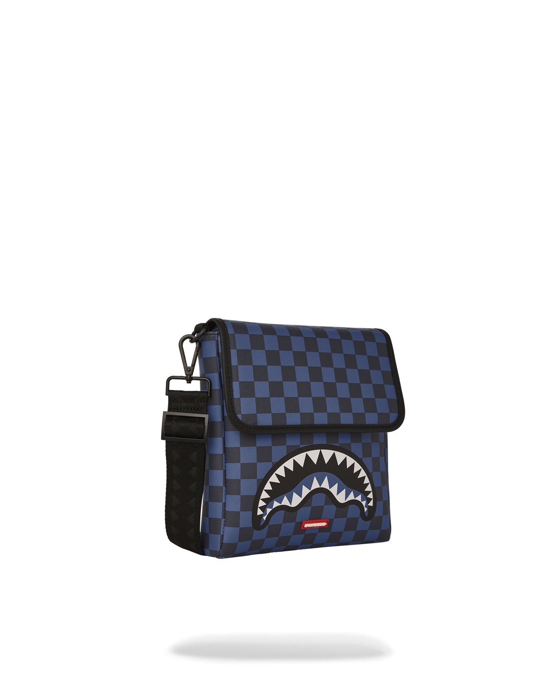 MIDNIGHT MAGIC SHARKS IN PARIS MESSENGER SLING BAG - Image 3