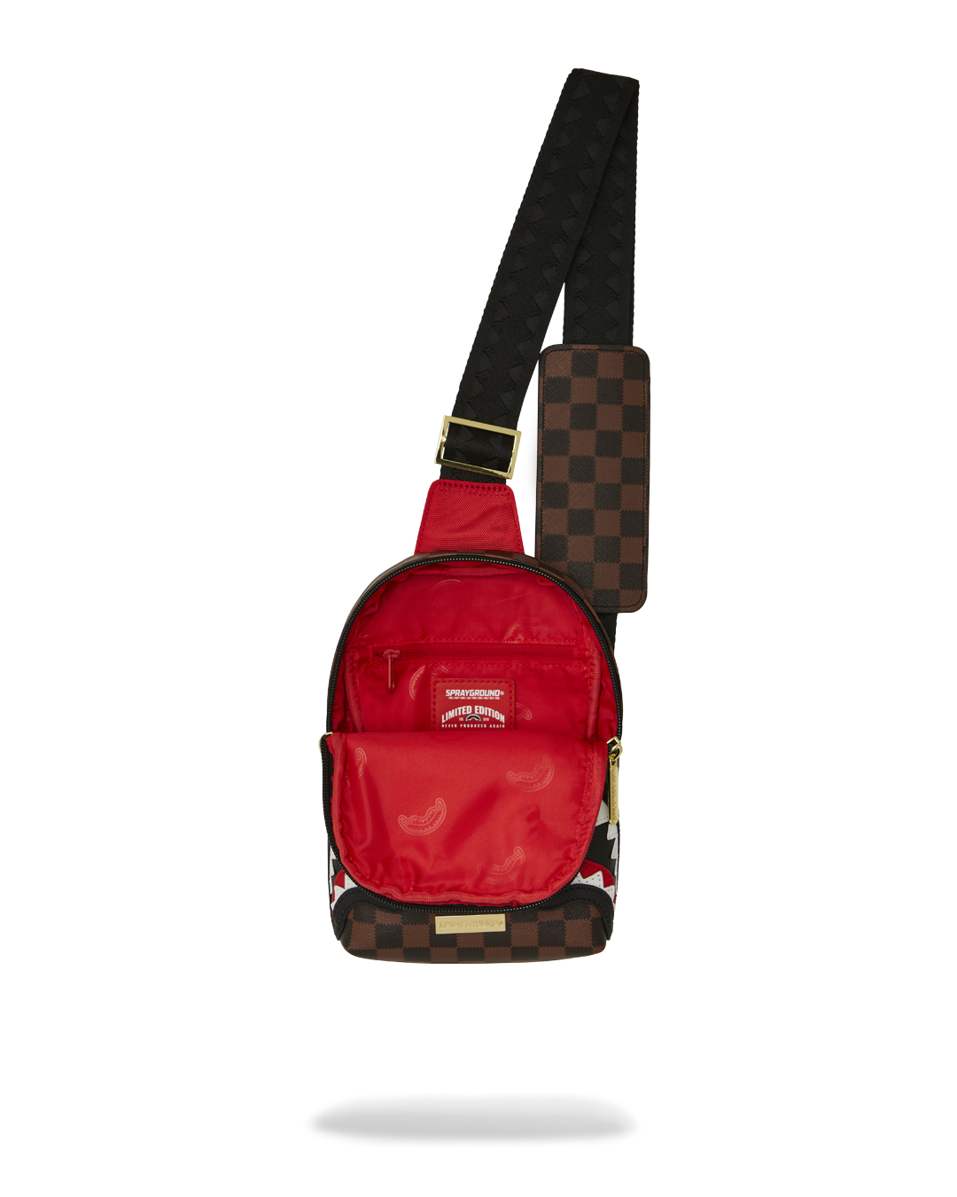 SAWTOOTH SHARKS IN PARIS ONE-STRAP SLING - Image 5