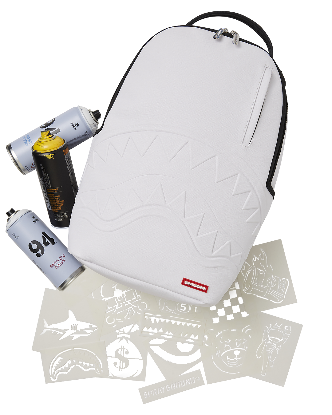 GRAFFITI ARTIST - DESIGN YOUR OWN BACKPACK - 9 STENCILS INCLUDED - Image 22